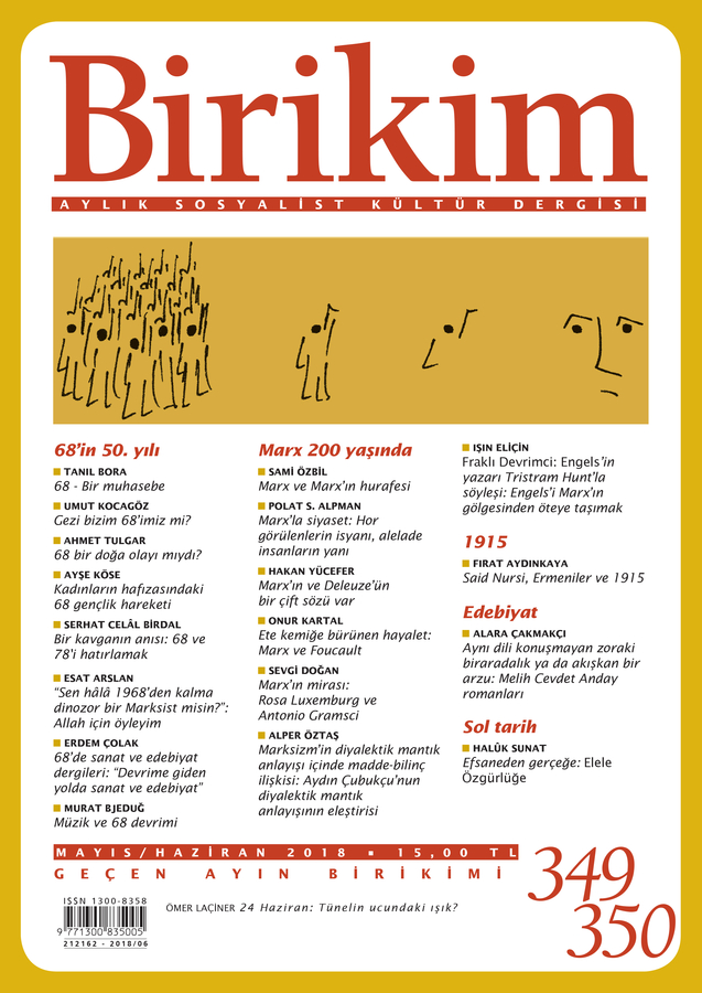 Birikim Sayı 349-350 - Mayıs/Haziran 2018